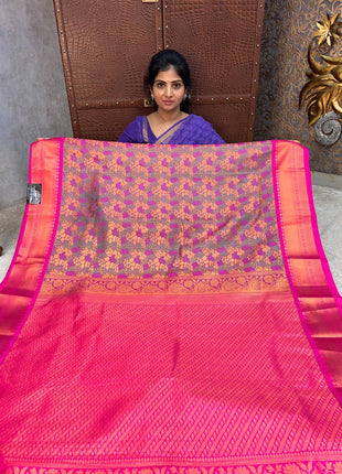 Triple Shade Kanchi Silk