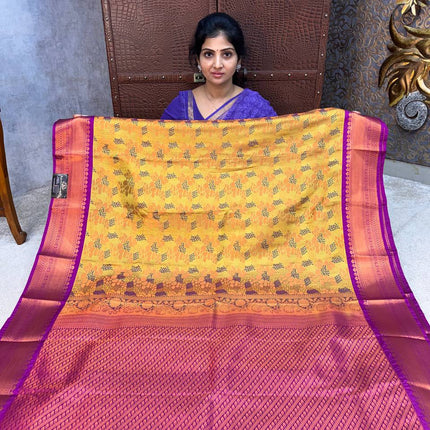 Triple Shade Kanchi Silk