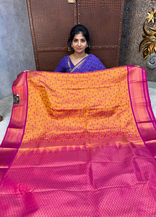 Triple Shade Kanchi Silk