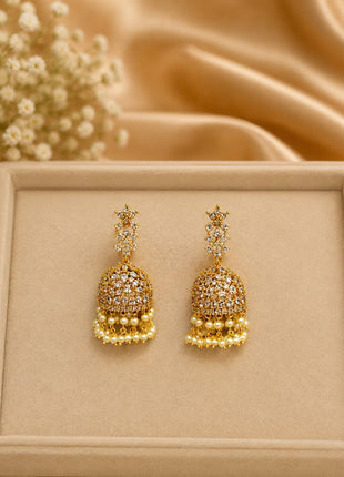 Diamond look Stone Jhumki