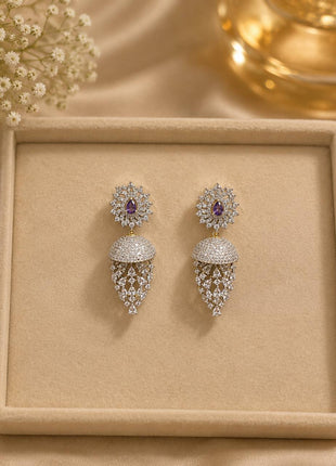 Diamond look Stone Jhumki
