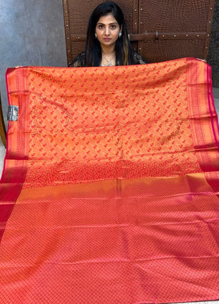Triple Shade Kanchi Silk
