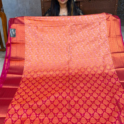 Triple Shade Kanchi Silk
