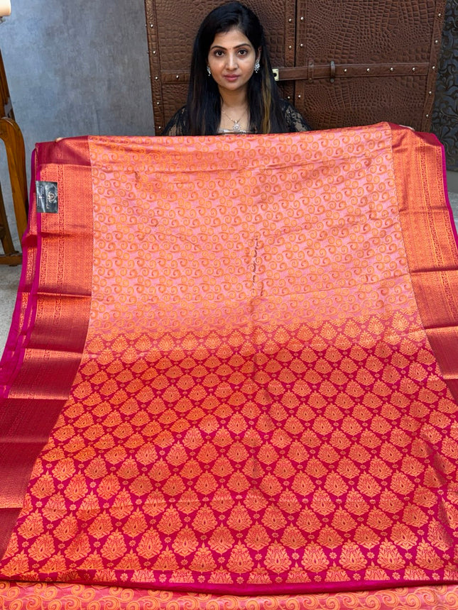 Triple Shade Kanchi Silk