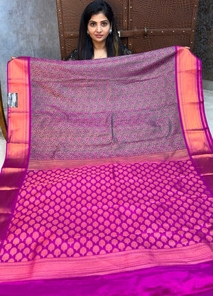 Triple Shade Kanchi Silk