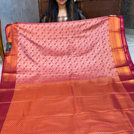 Triple Shade Kanchi Silk