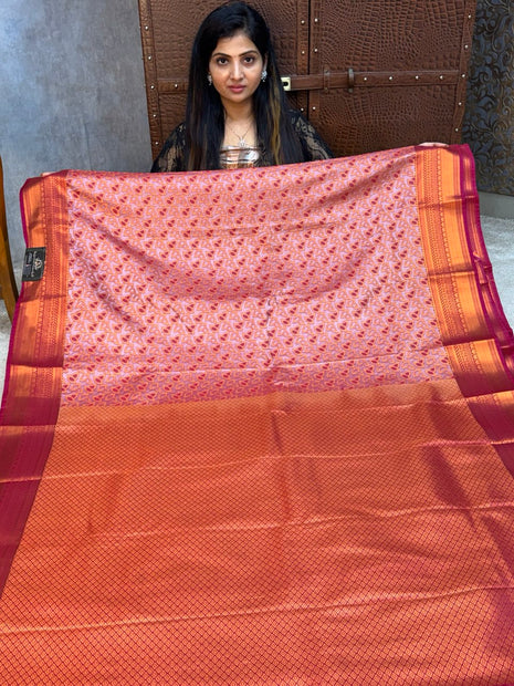 Triple Shade Kanchi Silk