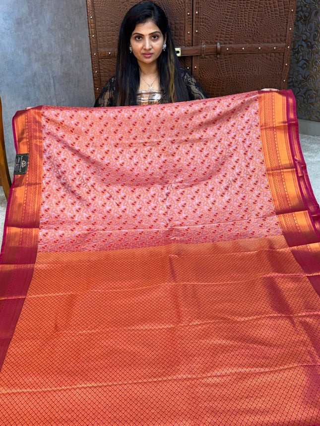 Triple Shade Kanchi Silk