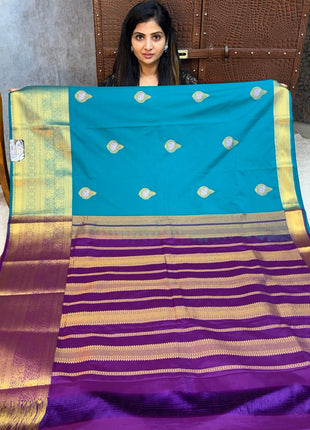 Premium Kanchi Gold Zari