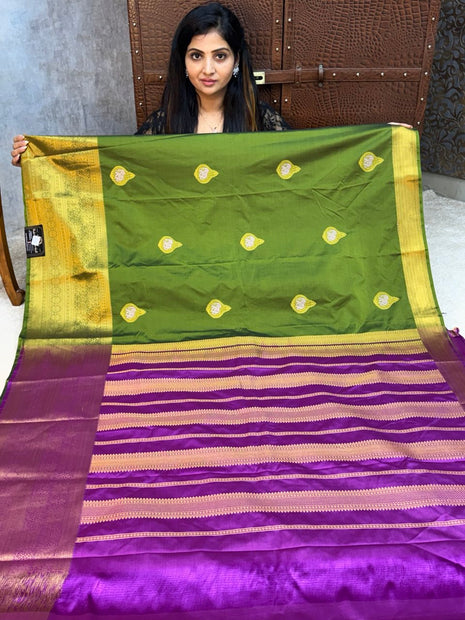 Premium Kanchi Gold Zari