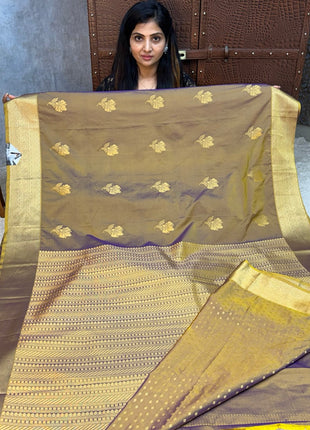 Premium Kanchi Gold Zari