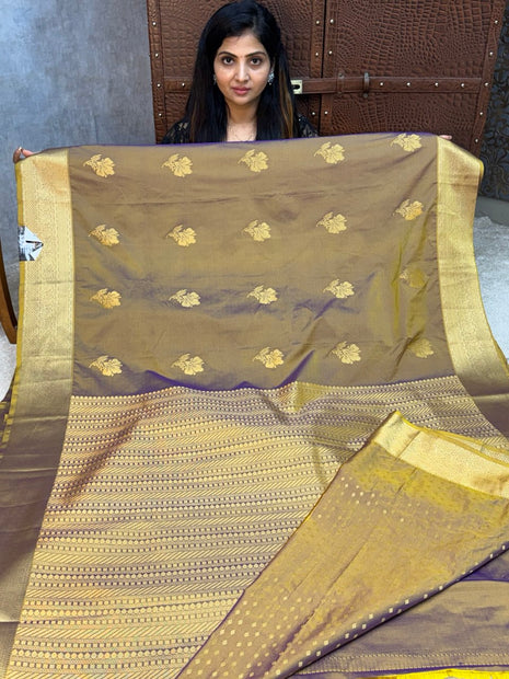 Premium Kanchi Gold Zari