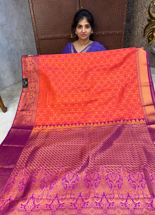 Triple Shade Kanchi Silk