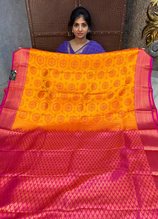 Triple Shade Kanchi Silk