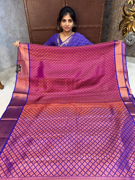 Triple Shade Kanchi Silk