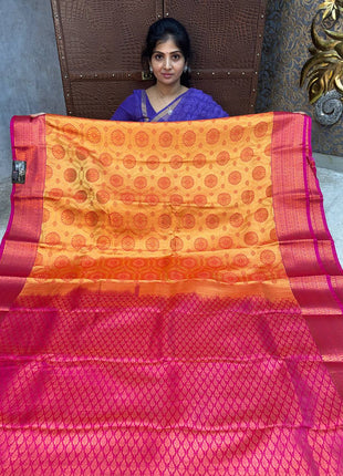 Triple Shade Kanchi Silk