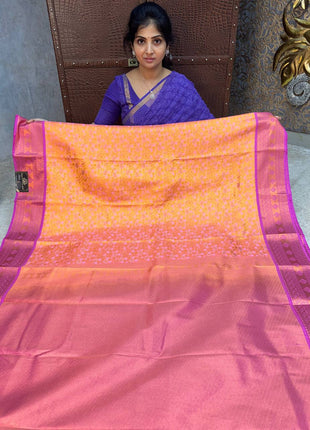 Triple Shade Kanchi Silk