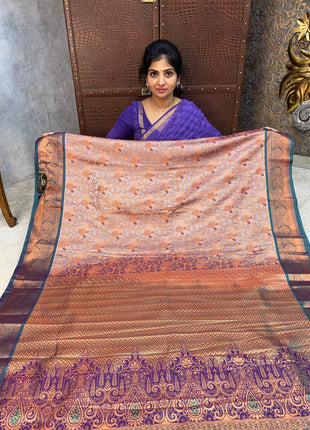 Triple Shade Kanchi Silk
