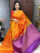 Border Less Kanchi Silk