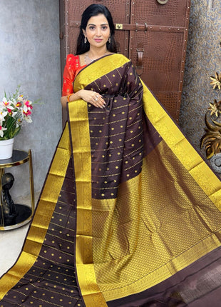 Kanchi Silk Gold Zari