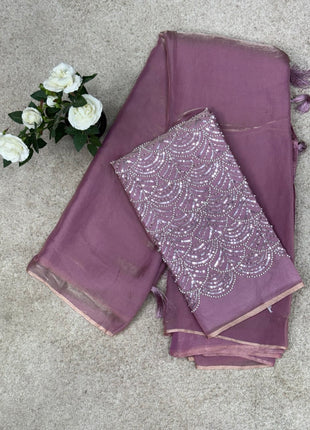 Crush Saree