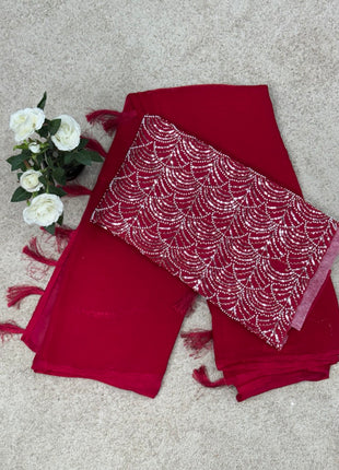 Crush Saree
