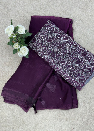 Crush Saree