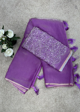 Crush Saree