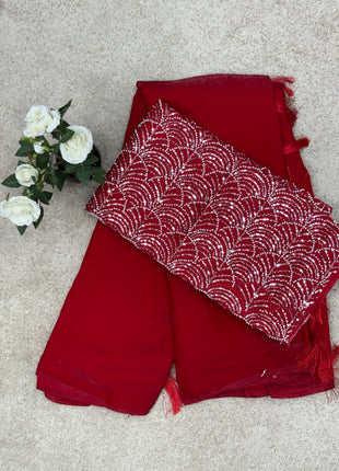 Crush Saree