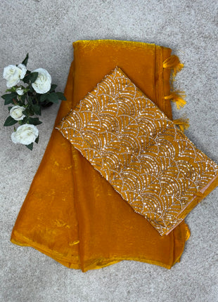 Crush Saree