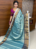 Katan With Lace Work Border