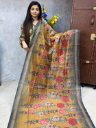 Pure Linen with Kalamkari Printed