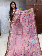 Pure Linen with Kalamkari Printed