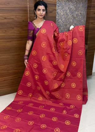 Border Less Kanchi Silk