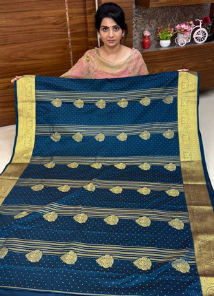 Premium Kanchi Gold Zari