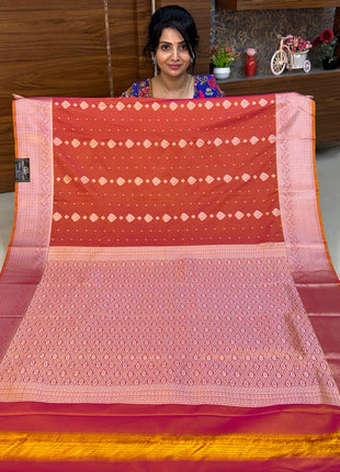 Kanchi Silk Silver Zari