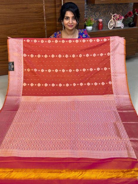 Kanchi Silk Silver Zari