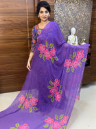Georgette with work