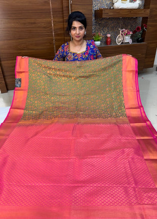 Triple Shade Kanchi Silk