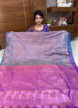 Triple Shade Kanchi Silk