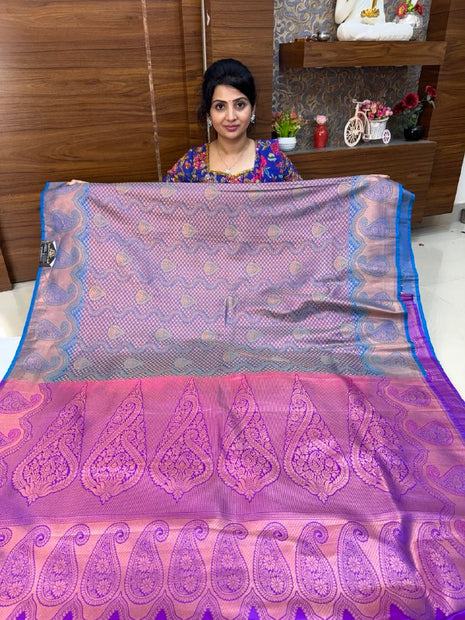 Triple Shade Kanchi Silk