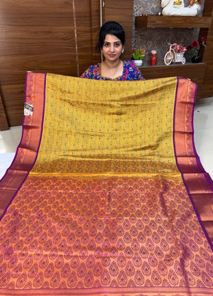 Triple Shade Kanchi Silk