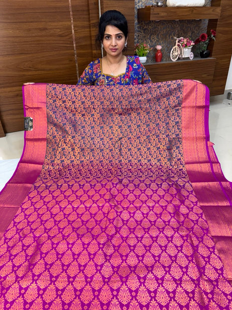 Triple Shade Kanchi Silk
