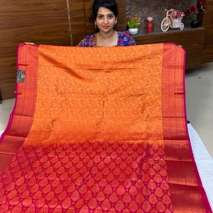 Triple Shade Kanchi Silk