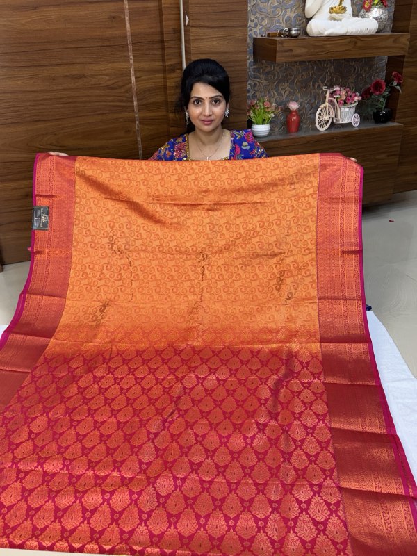 Triple Shade Kanchi Silk
