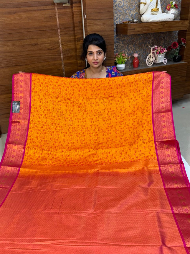 Triple Shade Kanchi Silk