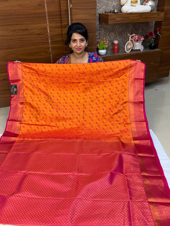 Triple Shade Kanchi Silk