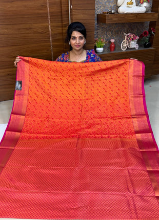 Triple Shade Kanchi Silk