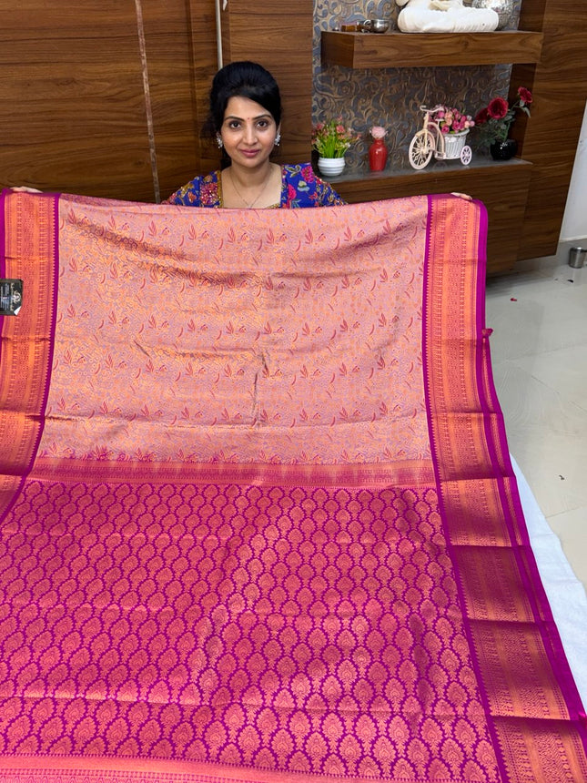 Triple Shade Kanchi Silk