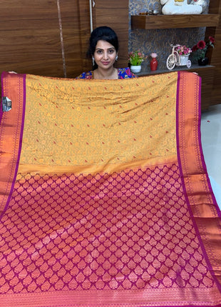 Triple Shade Kanchi Silk